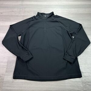 Nike Black Long Sleeve Quarter-Zip Pullover